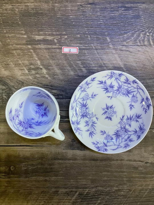 Tasse faience sarreguemines