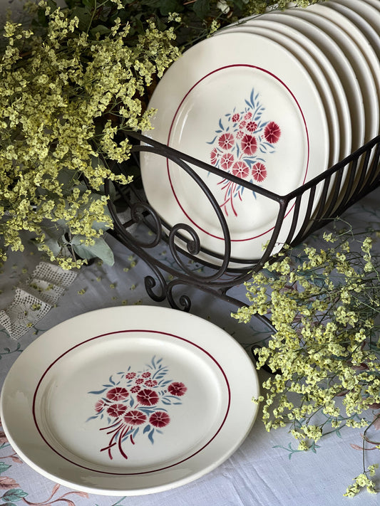 Badonviller Plat céramique décoration