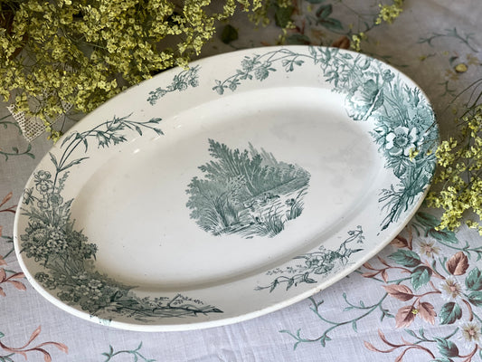 PEXONNE plat céramique décoration