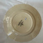 French vintage sarregiemines cream floral flat plate