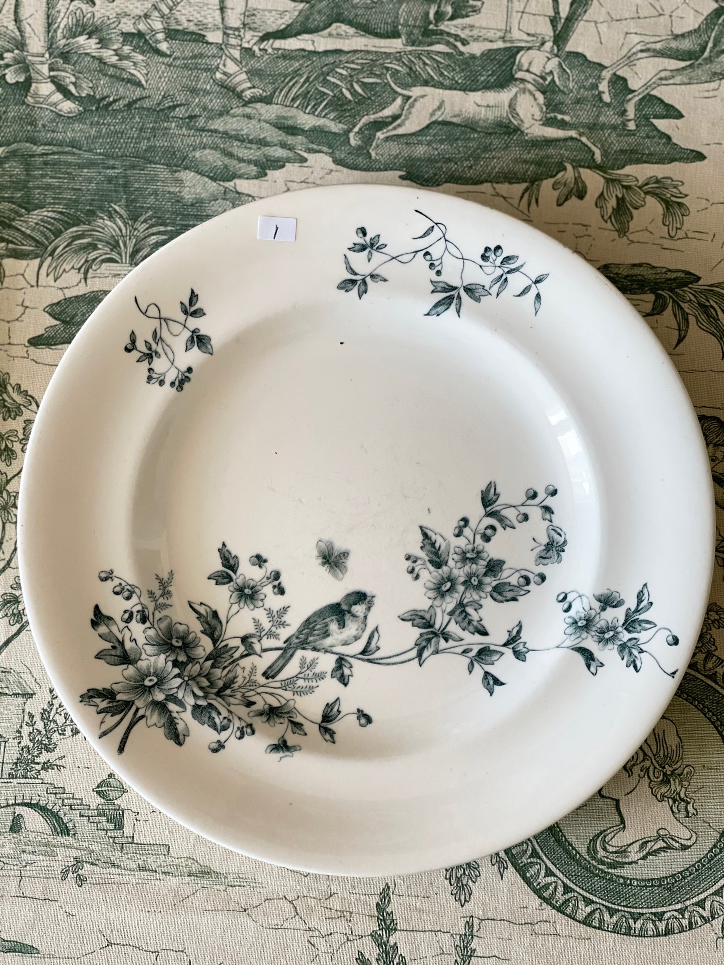 longwy mignon Assiette plat Faience