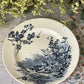 BFK Assiette motif oiseau plat céramique decoration