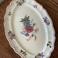 sarreguemines Assiette ovale Faience