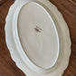 sarreguemines Assiette ovale Faience